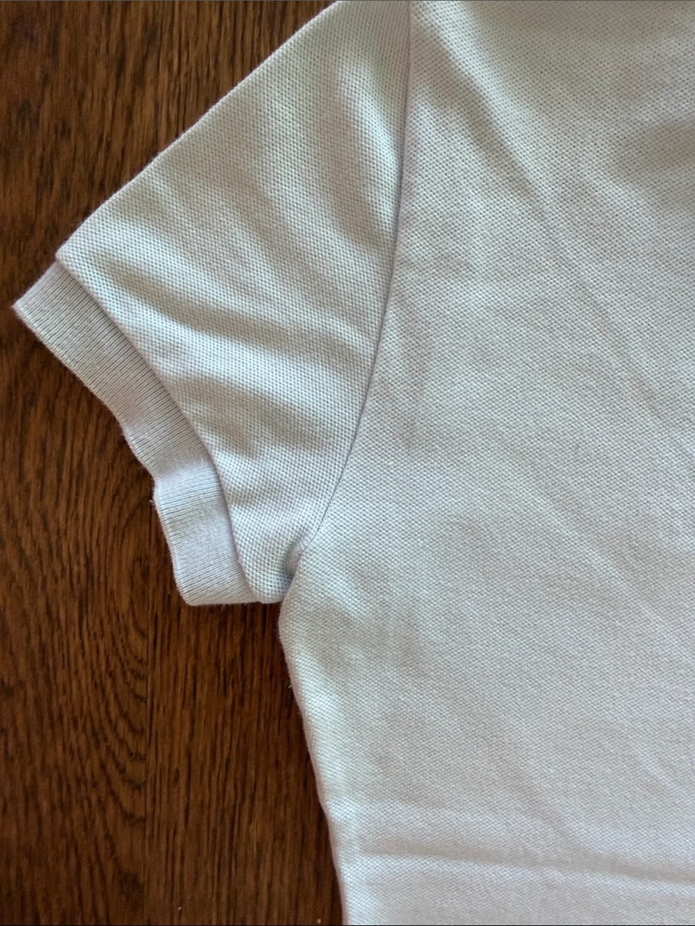 Lacoste Pale Blue Short Sleeve Polo Shirt - Picture 7 of 8